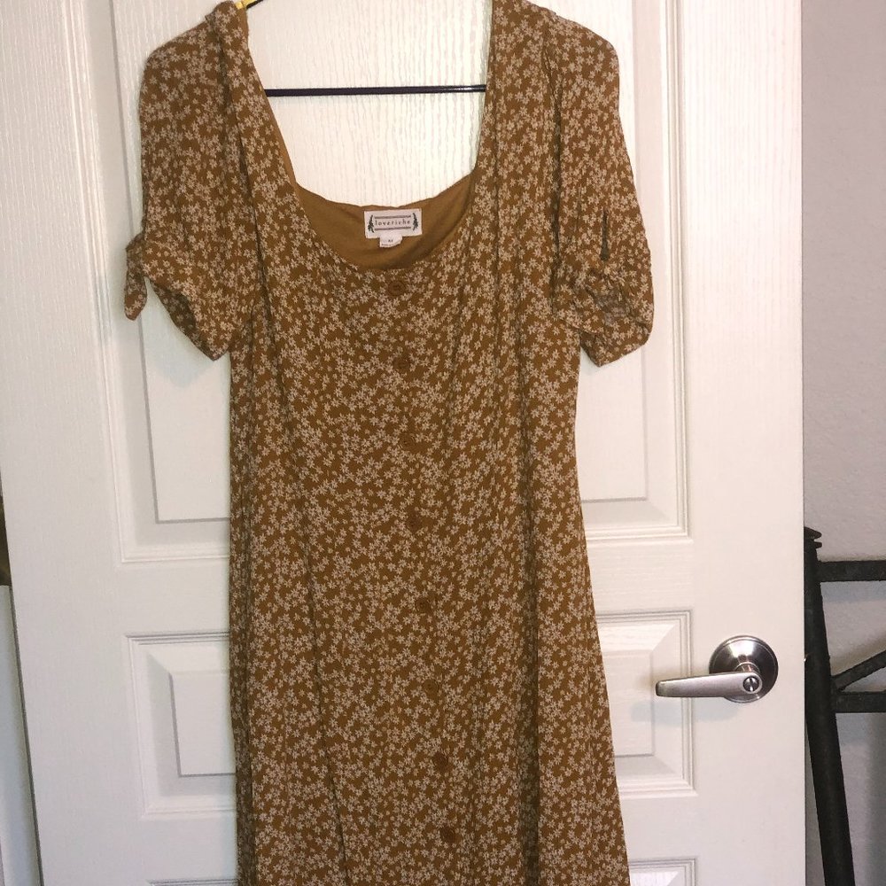 Mustard Dress